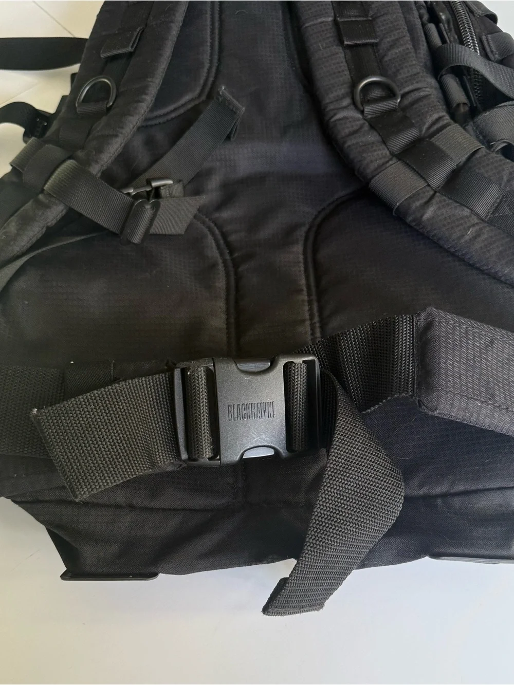 Blackhawk! Tactical Backpack Black Molle Military Assault Rucksack Travel Pack